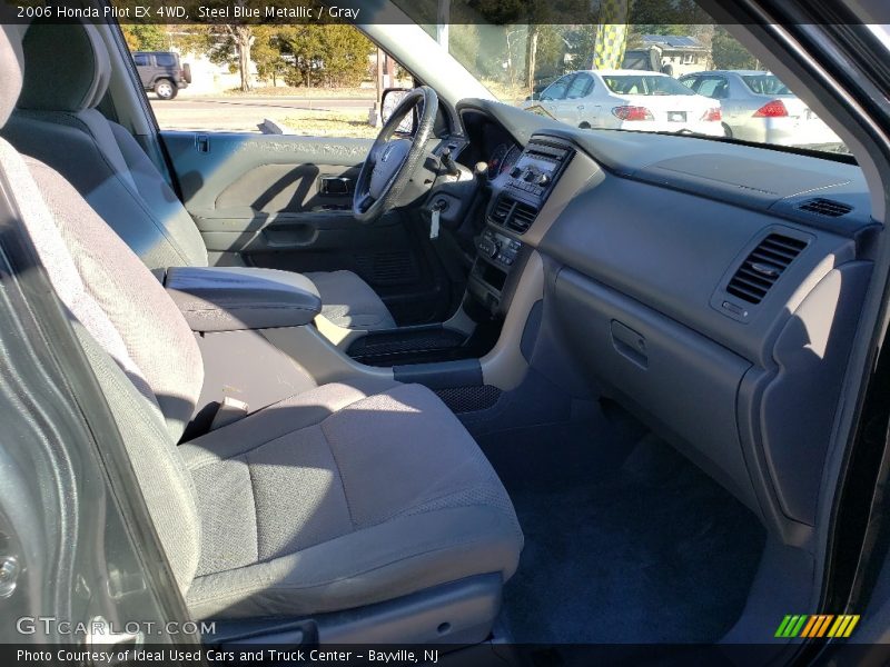 Steel Blue Metallic / Gray 2006 Honda Pilot EX 4WD