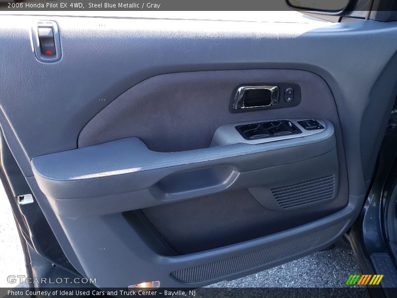 Steel Blue Metallic / Gray 2006 Honda Pilot EX 4WD