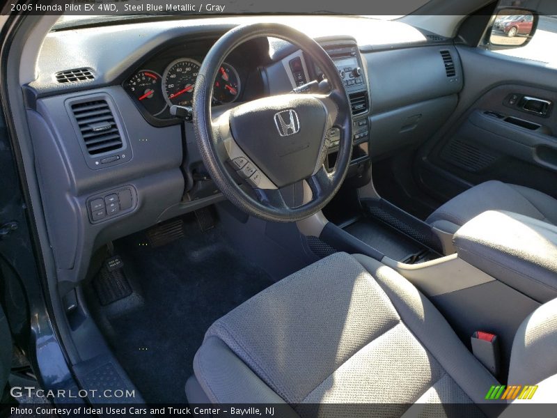 Steel Blue Metallic / Gray 2006 Honda Pilot EX 4WD