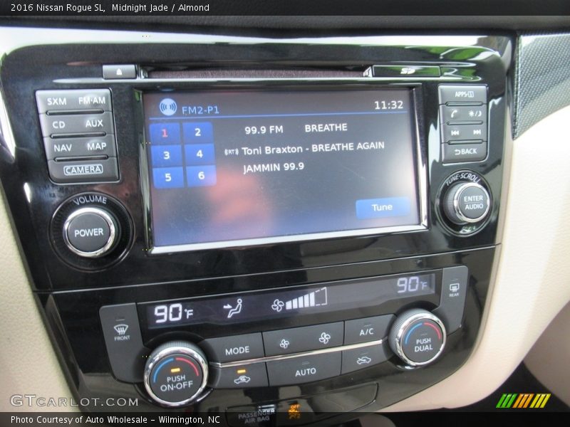 Midnight Jade / Almond 2016 Nissan Rogue SL