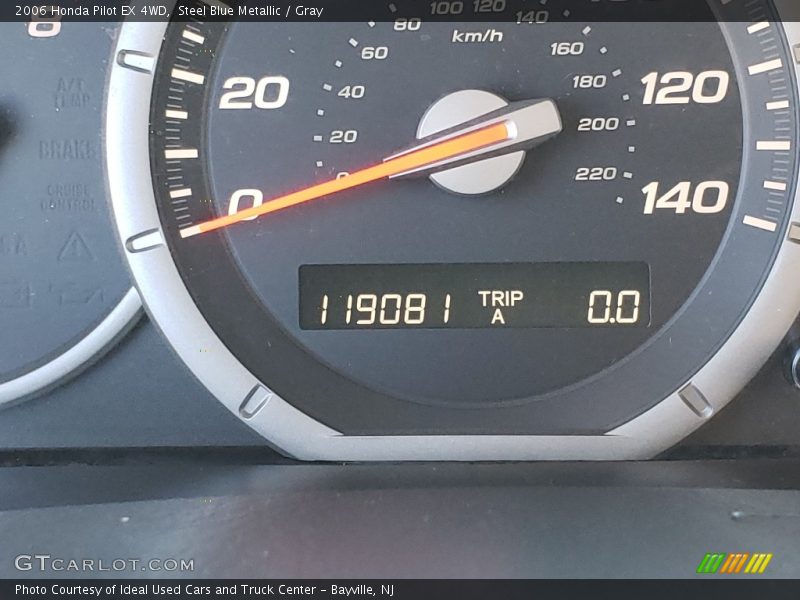 Steel Blue Metallic / Gray 2006 Honda Pilot EX 4WD