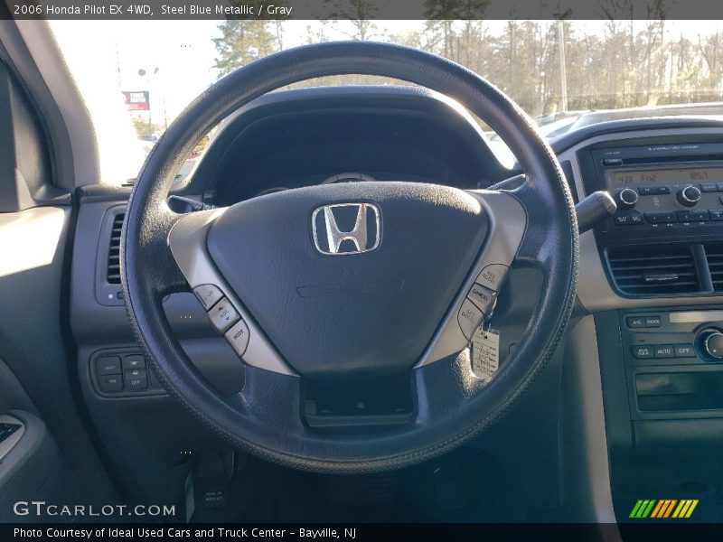 Steel Blue Metallic / Gray 2006 Honda Pilot EX 4WD