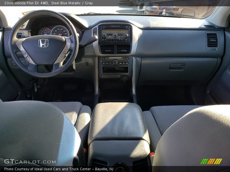 Steel Blue Metallic / Gray 2006 Honda Pilot EX 4WD