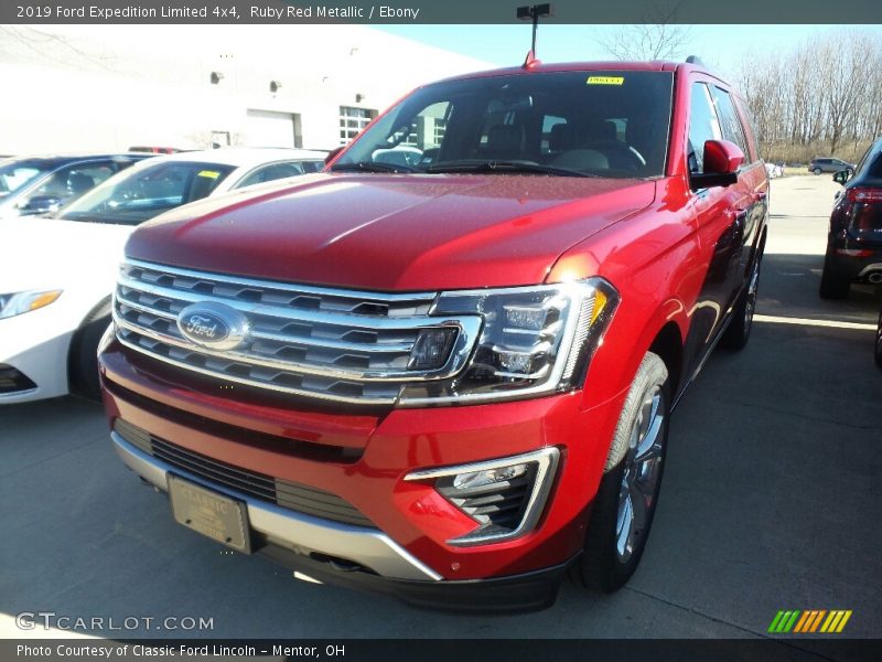 Ruby Red Metallic / Ebony 2019 Ford Expedition Limited 4x4