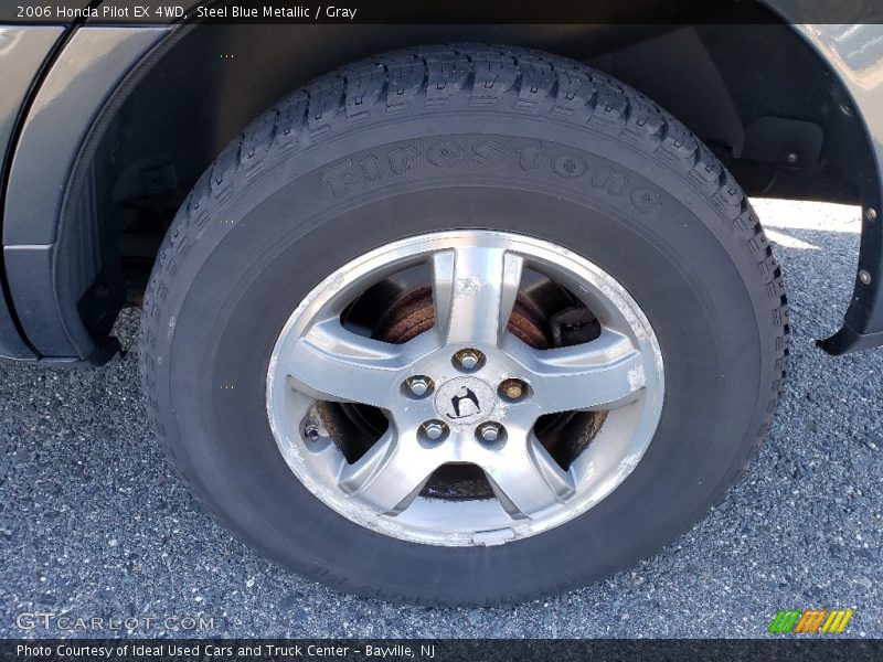 Steel Blue Metallic / Gray 2006 Honda Pilot EX 4WD