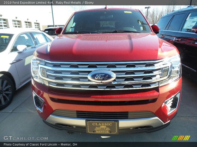 Ruby Red Metallic / Ebony 2019 Ford Expedition Limited 4x4