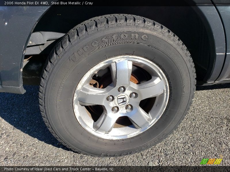 Steel Blue Metallic / Gray 2006 Honda Pilot EX 4WD