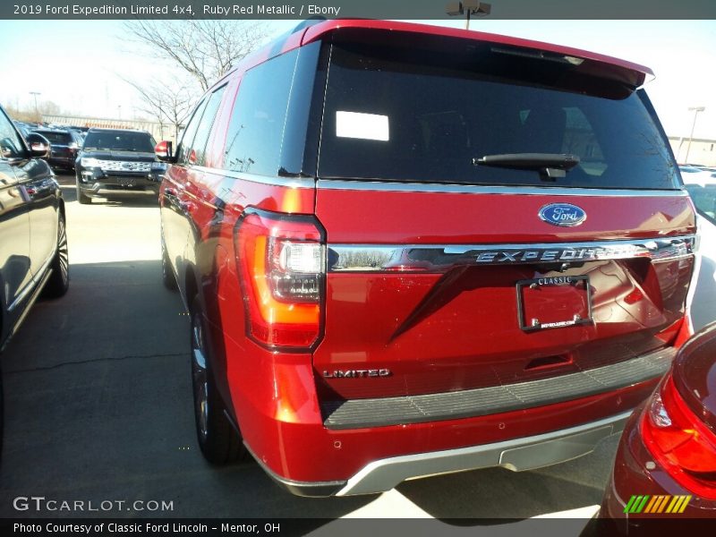 Ruby Red Metallic / Ebony 2019 Ford Expedition Limited 4x4