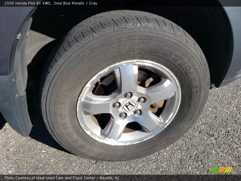 Steel Blue Metallic / Gray 2006 Honda Pilot EX 4WD