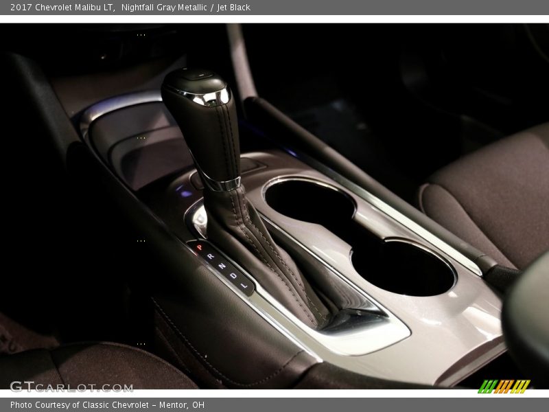 Nightfall Gray Metallic / Jet Black 2017 Chevrolet Malibu LT