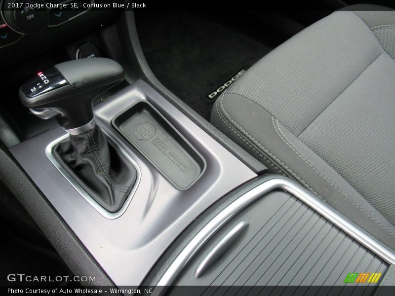 Contusion Blue / Black 2017 Dodge Charger SE