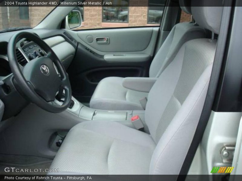 Millenium Silver Metallic / Ash 2004 Toyota Highlander 4WD
