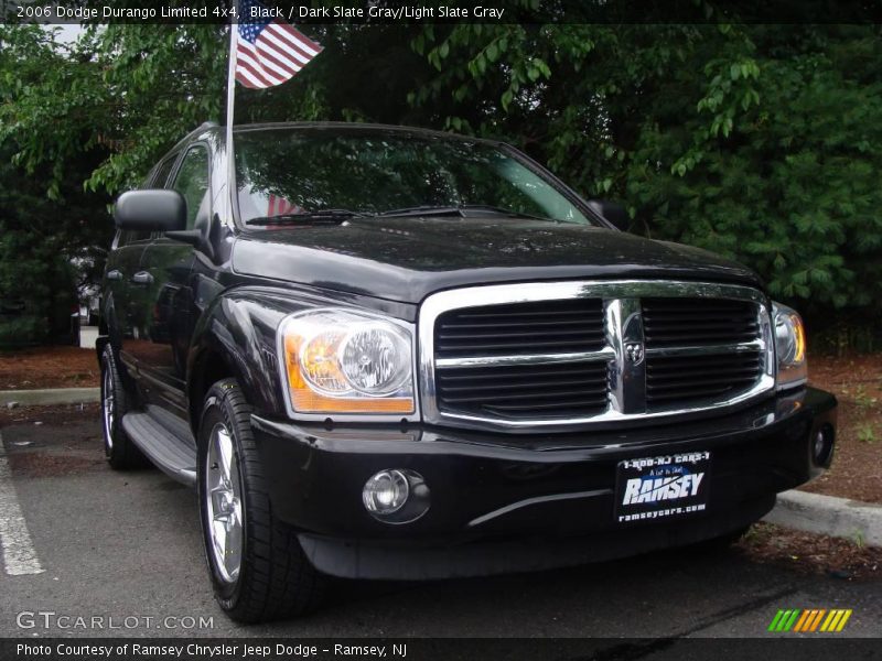 Black / Dark Slate Gray/Light Slate Gray 2006 Dodge Durango Limited 4x4