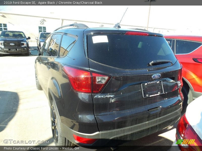 Agate Black / Chromite Gray/Charcoal Black 2019 Ford Escape SE
