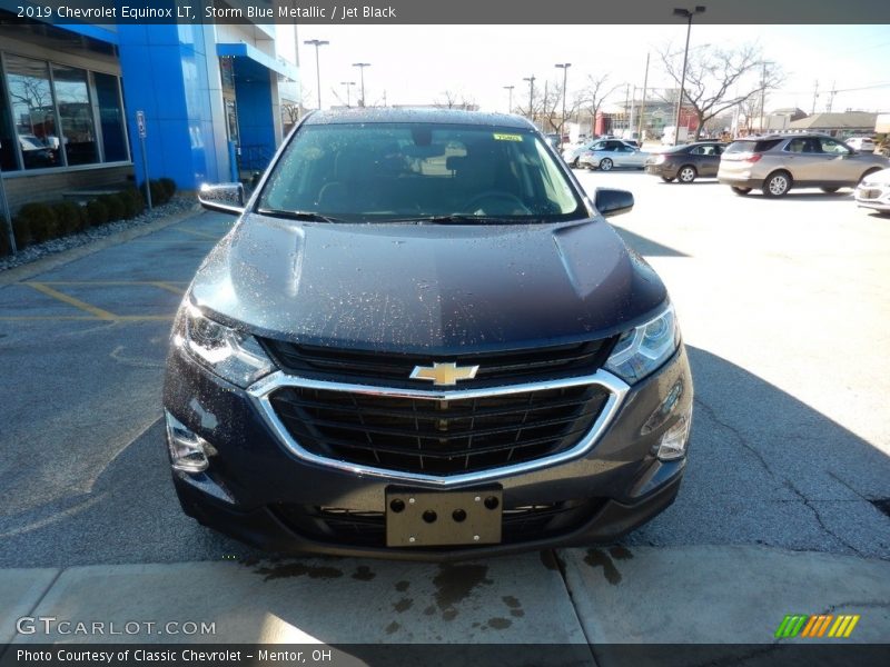 Storm Blue Metallic / Jet Black 2019 Chevrolet Equinox LT