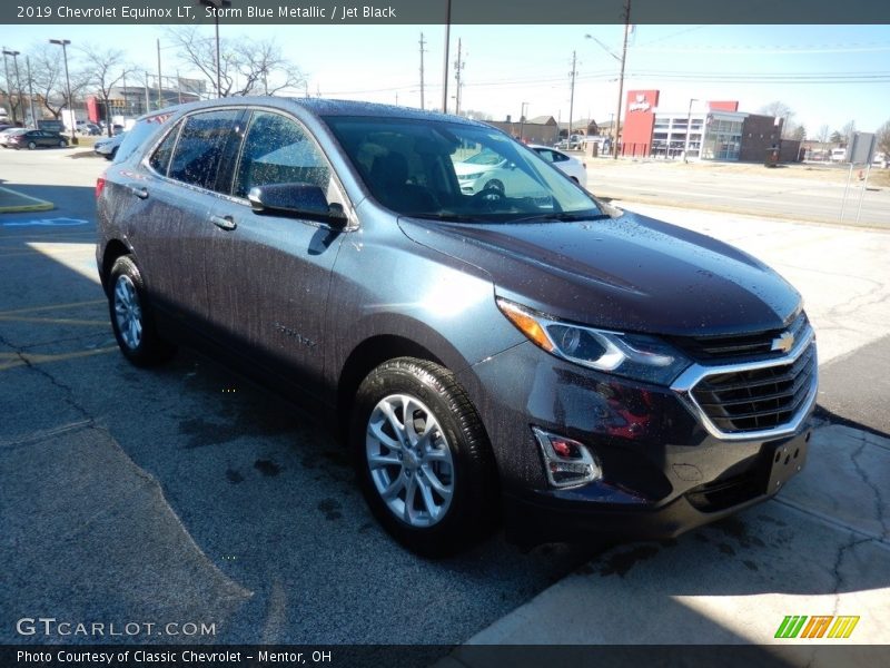 Storm Blue Metallic / Jet Black 2019 Chevrolet Equinox LT