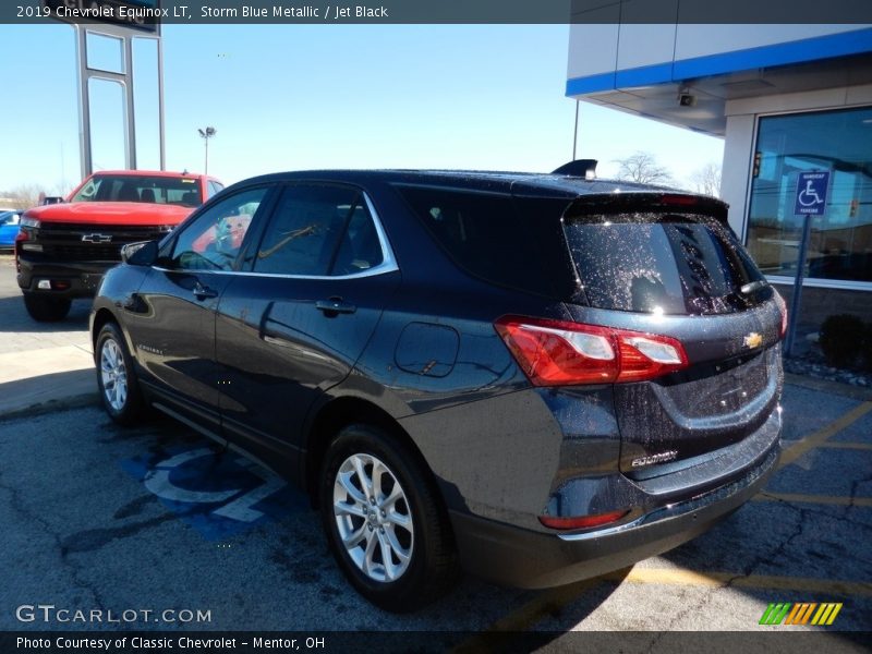 Storm Blue Metallic / Jet Black 2019 Chevrolet Equinox LT