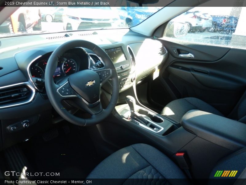 Storm Blue Metallic / Jet Black 2019 Chevrolet Equinox LT