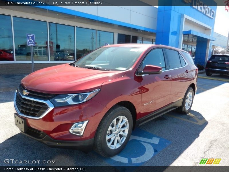 Cajun Red Tintcoat / Jet Black 2019 Chevrolet Equinox LT