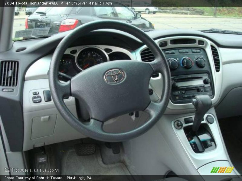 Millenium Silver Metallic / Ash 2004 Toyota Highlander 4WD