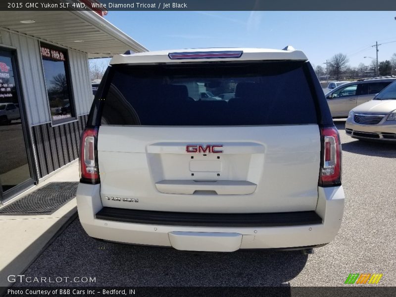 White Diamond Tricoat / Jet Black 2015 GMC Yukon SLT 4WD