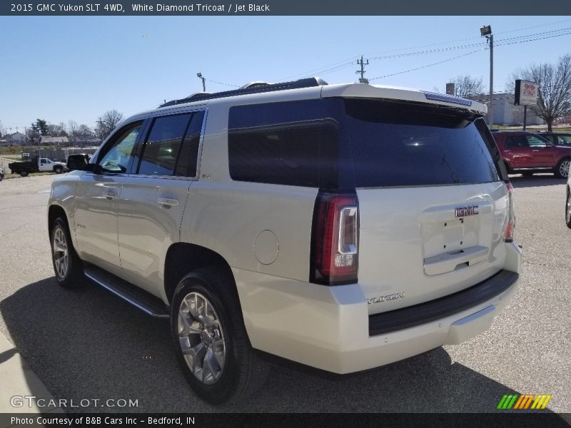 White Diamond Tricoat / Jet Black 2015 GMC Yukon SLT 4WD