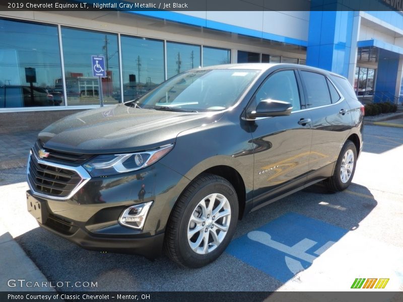 Nightfall Gray Metallic / Jet Black 2019 Chevrolet Equinox LT