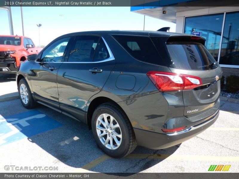 Nightfall Gray Metallic / Jet Black 2019 Chevrolet Equinox LT