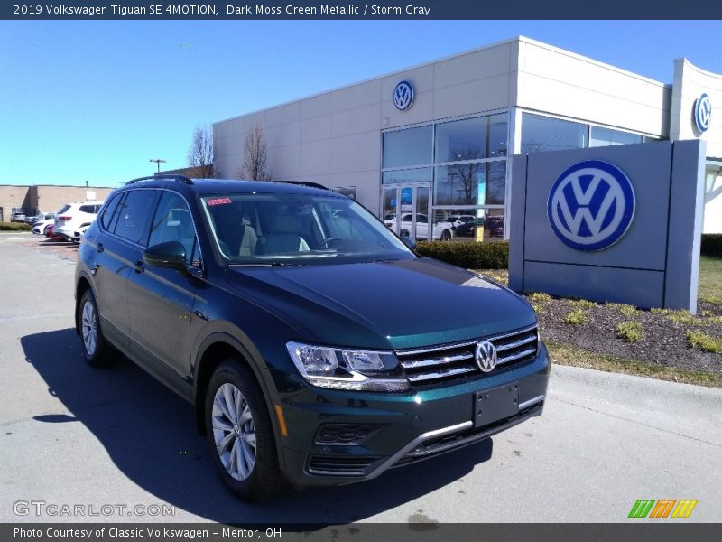 Front 3/4 View of 2019 Tiguan SE 4MOTION