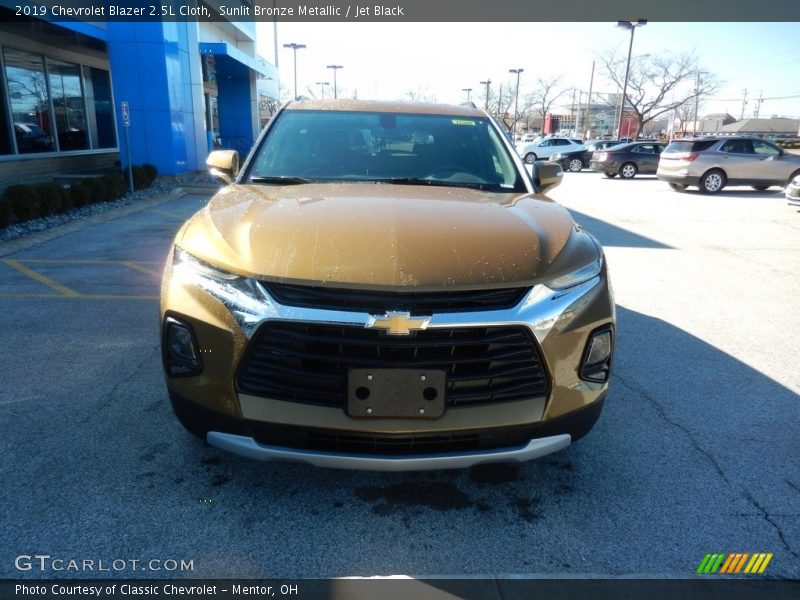 Sunlit Bronze Metallic / Jet Black 2019 Chevrolet Blazer 2.5L Cloth