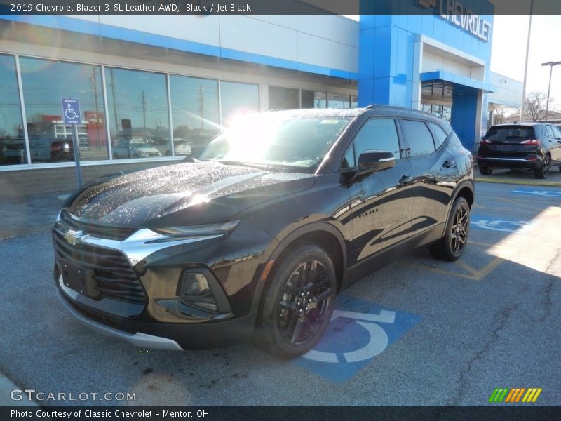 Black / Jet Black 2019 Chevrolet Blazer 3.6L Leather AWD