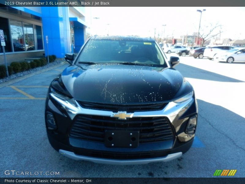 Black / Jet Black 2019 Chevrolet Blazer 3.6L Leather AWD
