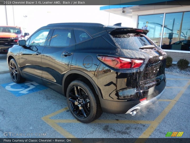 Black / Jet Black 2019 Chevrolet Blazer 3.6L Leather AWD
