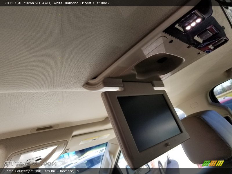 White Diamond Tricoat / Jet Black 2015 GMC Yukon SLT 4WD