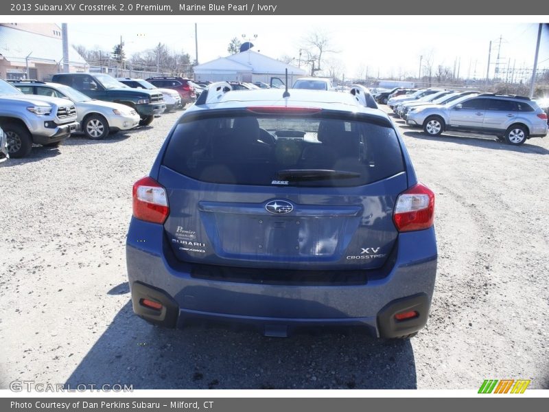 Marine Blue Pearl / Ivory 2013 Subaru XV Crosstrek 2.0 Premium