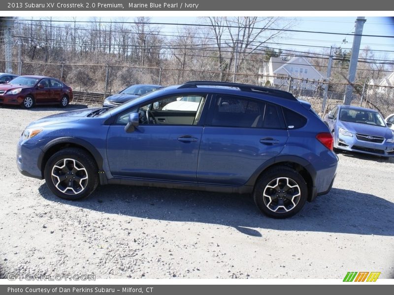 Marine Blue Pearl / Ivory 2013 Subaru XV Crosstrek 2.0 Premium