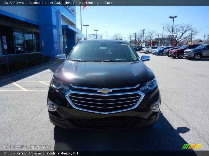 Mosaic Black Metallic / Jet Black 2019 Chevrolet Equinox Premier AWD