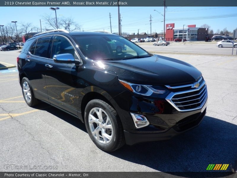 Mosaic Black Metallic / Jet Black 2019 Chevrolet Equinox Premier AWD