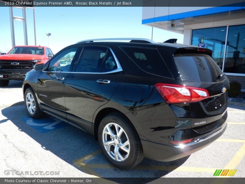 Mosaic Black Metallic / Jet Black 2019 Chevrolet Equinox Premier AWD