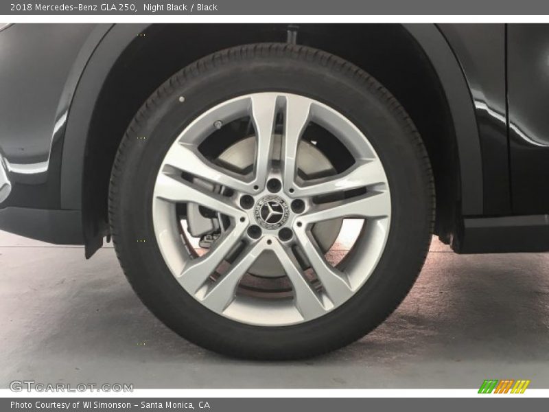 Night Black / Black 2018 Mercedes-Benz GLA 250