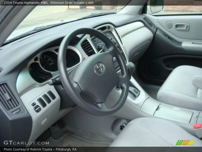Millenium Silver Metallic / Ash 2004 Toyota Highlander 4WD