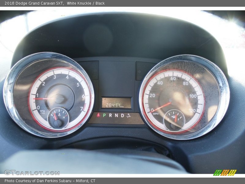 White Knuckle / Black 2018 Dodge Grand Caravan SXT