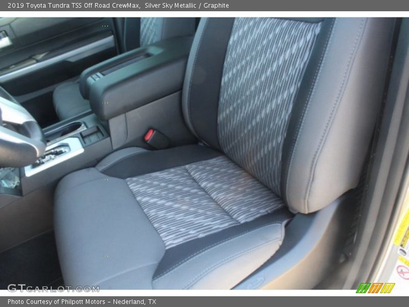 Silver Sky Metallic / Graphite 2019 Toyota Tundra TSS Off Road CrewMax