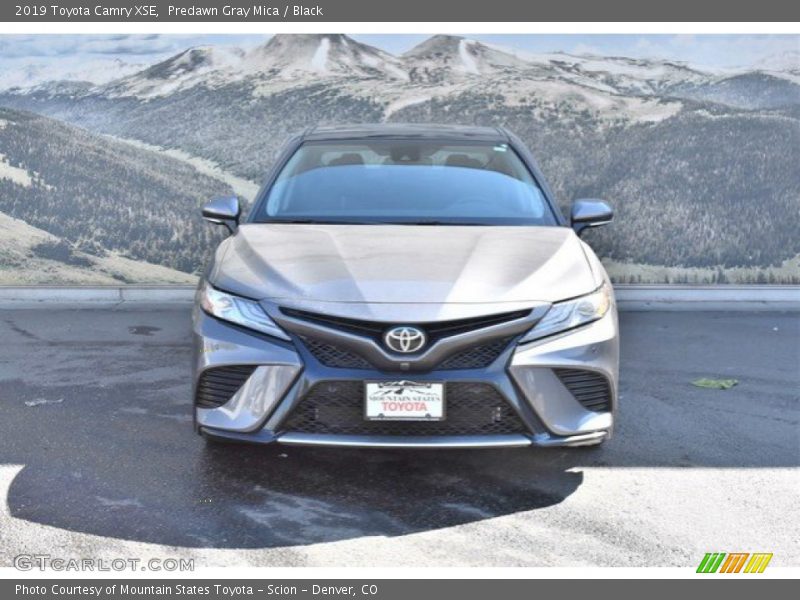 Predawn Gray Mica / Black 2019 Toyota Camry XSE
