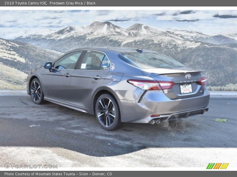 Predawn Gray Mica / Black 2019 Toyota Camry XSE