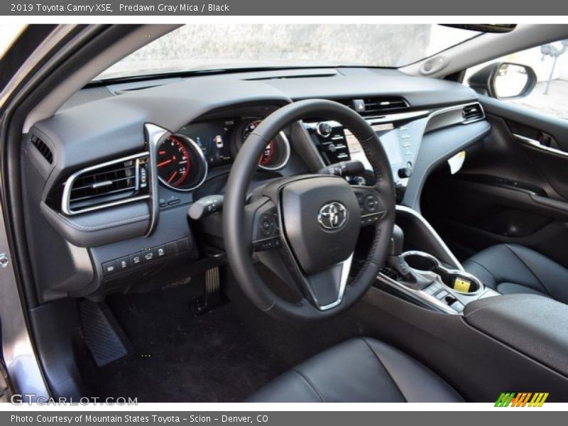 Predawn Gray Mica / Black 2019 Toyota Camry XSE