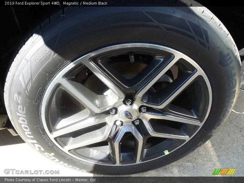 Magnetic / Medium Black 2019 Ford Explorer Sport 4WD