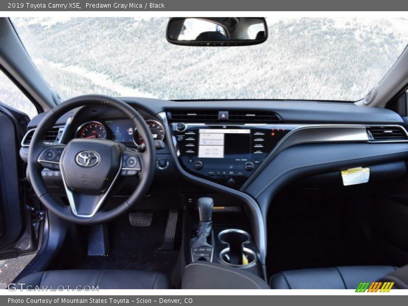 Predawn Gray Mica / Black 2019 Toyota Camry XSE