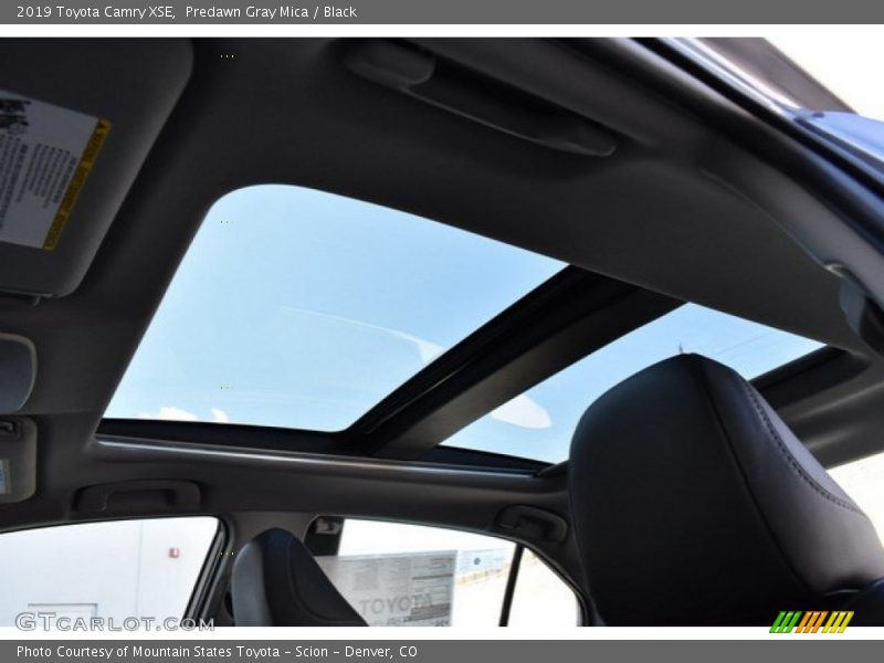 Predawn Gray Mica / Black 2019 Toyota Camry XSE