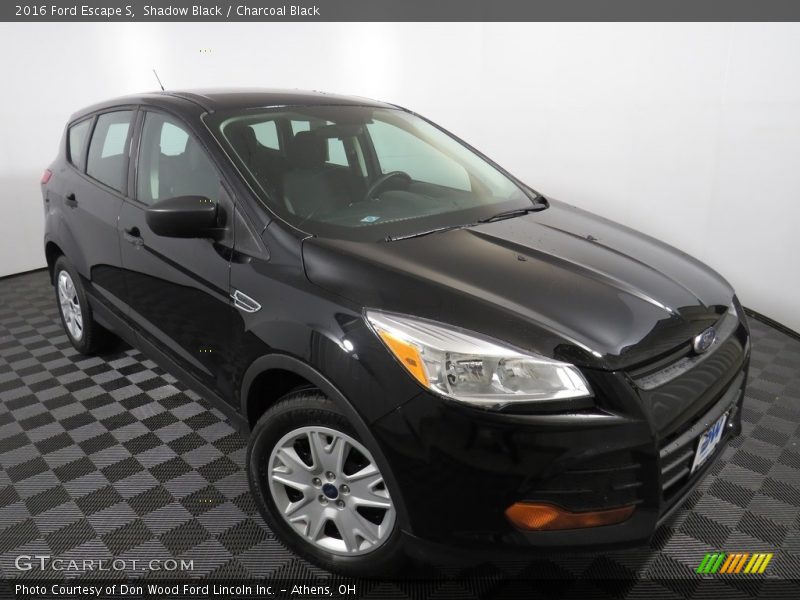 Shadow Black / Charcoal Black 2016 Ford Escape S